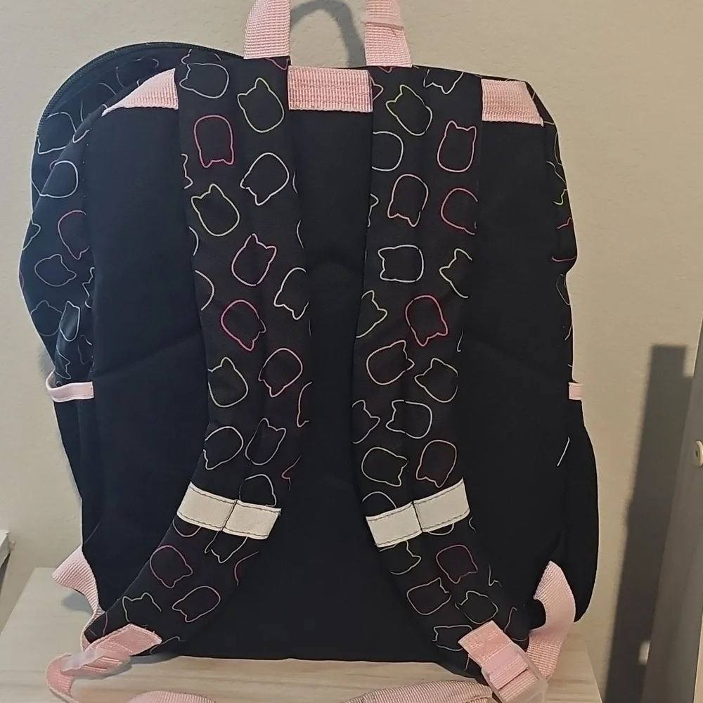 Squishmallows Black and Multicolor Backpack